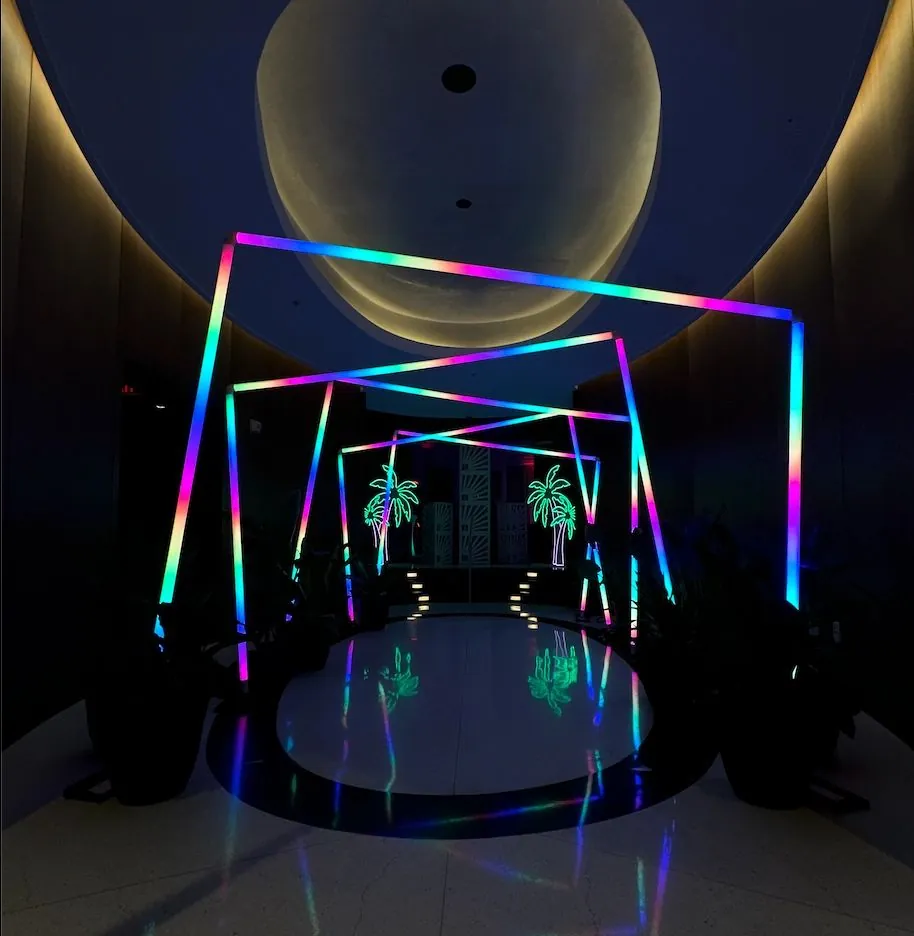 Geometric Tunnel rentals in South Florida
