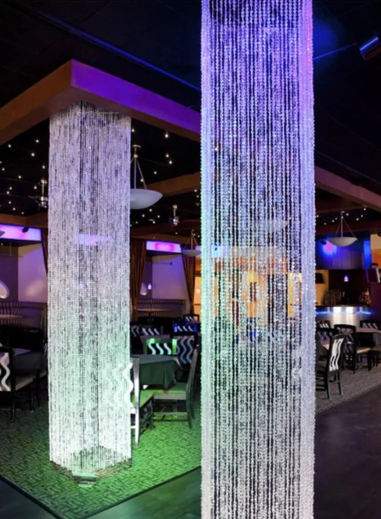 Crystal Bead Columns rentals in South Florida